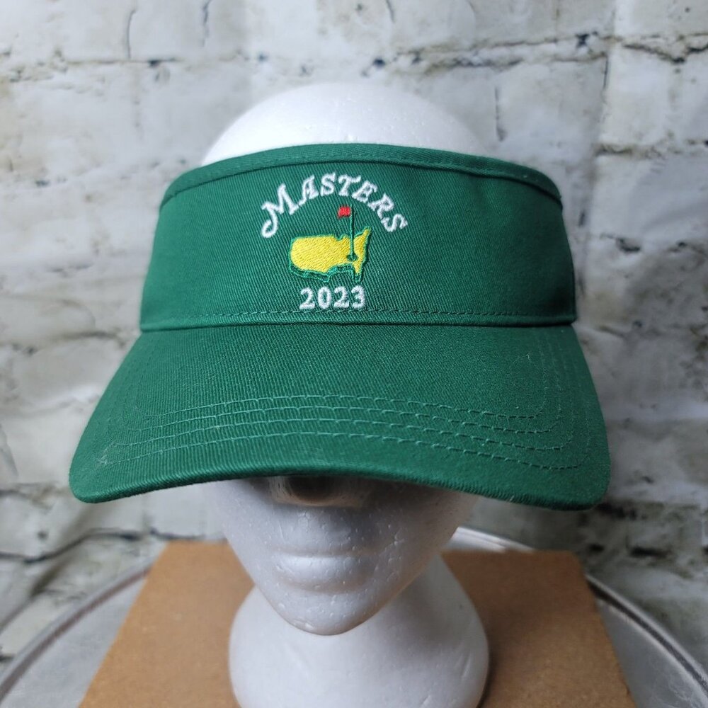 New Masters 2023  Green Adjustable Golf Visor